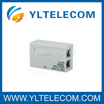 Dual port ADSL / VDSL RJ11 Telepon Voice Modem Splitter